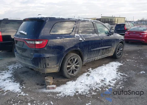 2018 Dodge Durango Gt Awd z USA, uszkodzony, nr VIN 1C4RDJDG4JC395535
